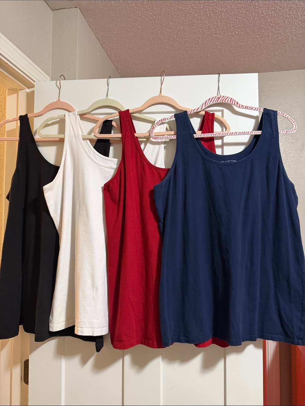 Maurices Women's Tank Tops - Black, White, Red, Navy